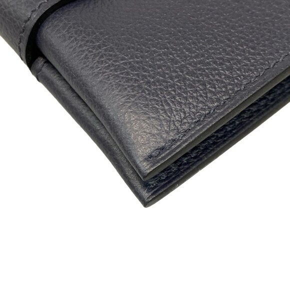 HERMES R.M.S - Blue Nuit Veau Evercolor W Card Case - Picture 7 of 11